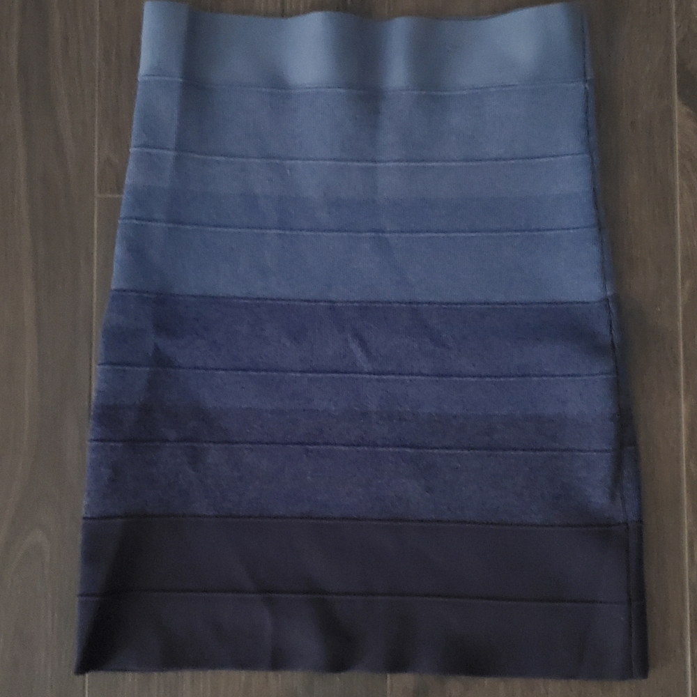 Ombre bodycon skirt